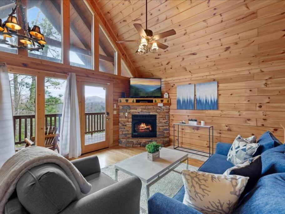 Breathtaking Views Of The Smokies, 3 Mins To Gatlinburg Vila Exterior foto